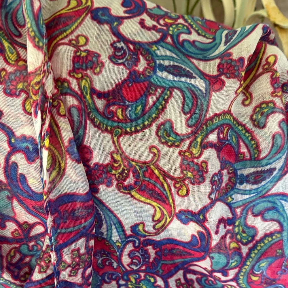 Colorful Patterned Scarves - Picture 7 of 7